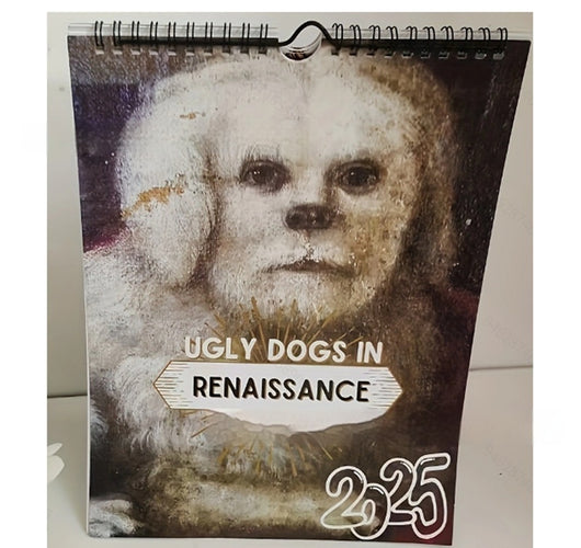 Calendario Perros Feos en Pinturas Renacentistas para Decoración del Hogar - Image 12