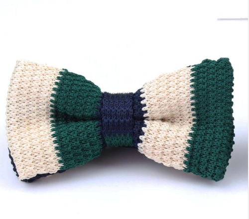 Corbata Mariposa Tejida Ajustable Doble Capa - Diseño Moderno Unisex - Image 22