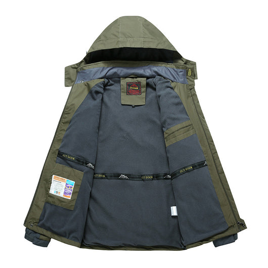 Chaqueta Cortavientos Impermeable para Exteriores y Aventura - Image 2
