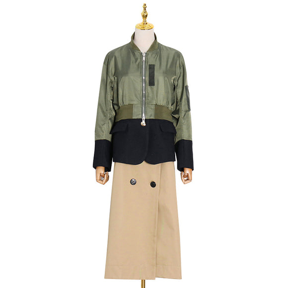 Gabardina Multiestrato con Personalidad para Mujer