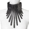 Collar Punk Harajuku de Cuero con Remaches