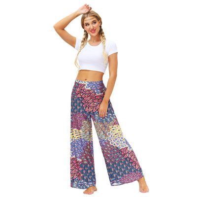 Pantalones Anchos Estampados con Corte Recto y Fit Holgado - Image 5
