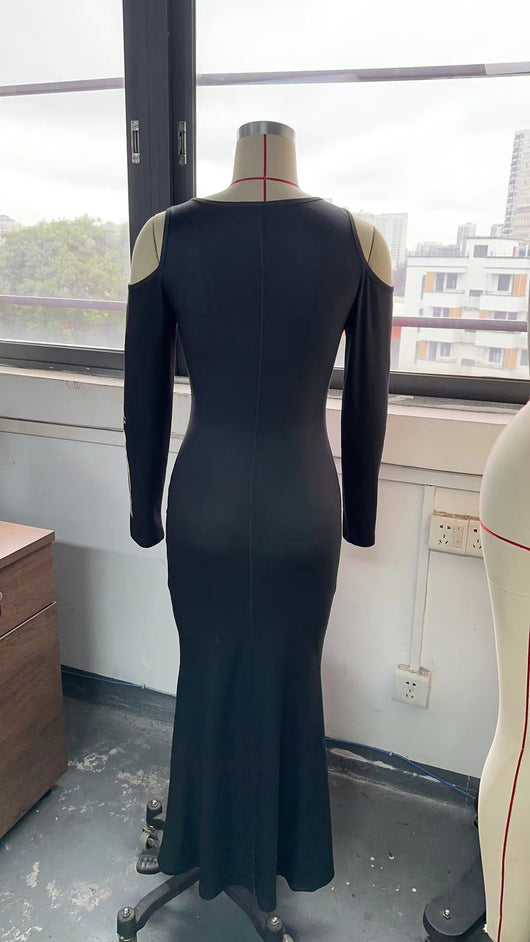 Vestido Midi Elegante Europeo y Americano para Mujer - Image 5