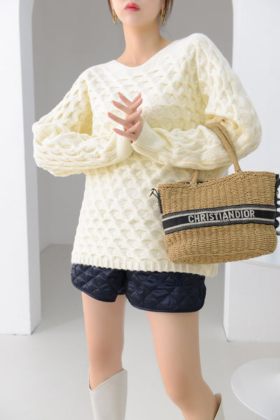 Suéter de Punto Trenzado para Mujer - Image 16
