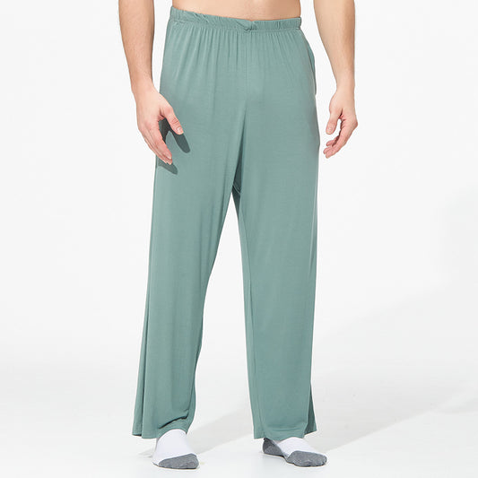Pantalones Casuales de Algodón Lenzing Amoi Talla Grande para Hombre