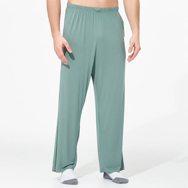 Pantalones Casuales de Algodón Lenzing Amoi Talla Grande para Hombre