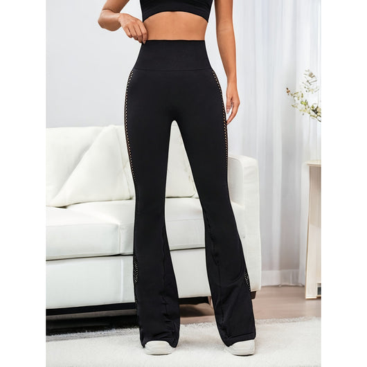 Pantalones Mujer Poliamida Transpirable con Detalles Calados - Image 5