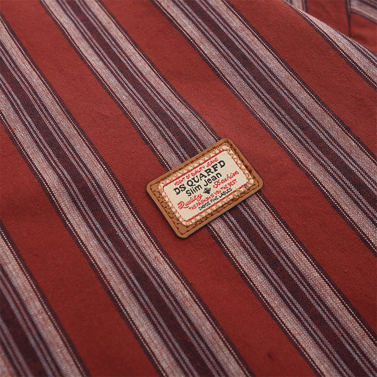 Camisa de Rayas Verticales Estilo Vintage Americano - Unisex Manga Larga - Image 3