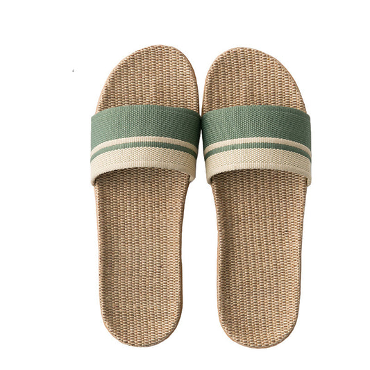 Sandalias y Pantuflas de Lino para Mujer - Comodidad Fresca para Verano - Image 2