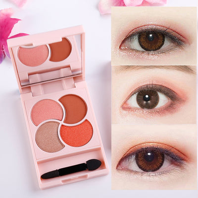 Paleta de Sombras Cuatro Colores Girly
