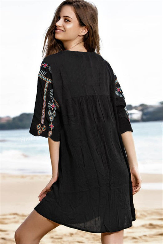 Blusa de Playa Convertible - Image 8