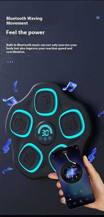 Saco de Boxeo Inteligente con Bluetooth y Música para Fitness - Image 7