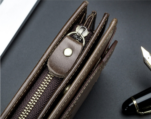 Billetera de Cuero Genuino para Hombre - Primera Capa Premium - Image 12