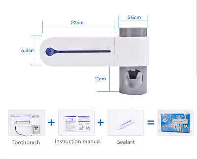 Dispensador de Pasta Dental 2 en 1 con Desinfección UV - Image 4