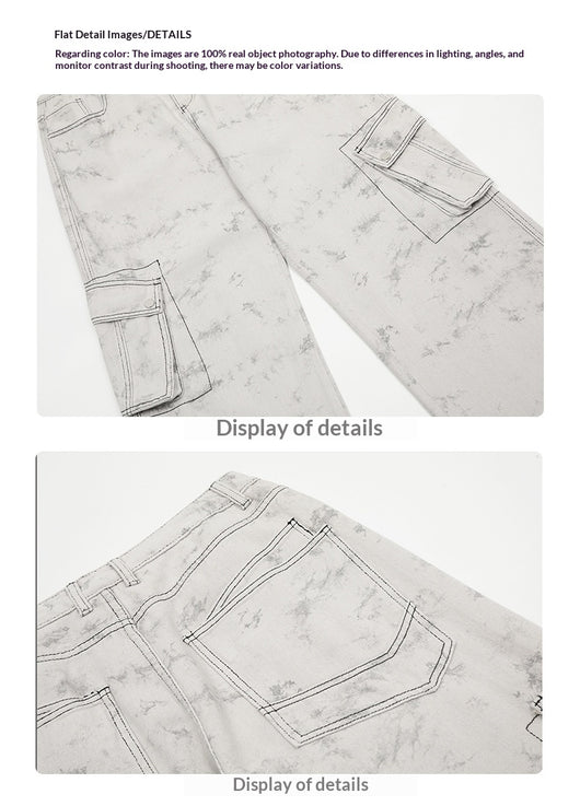 Pantalones Largos Hombre Estilo Retro Americano para Otoño Invierno - Image 8