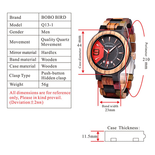Reloj de Madera para Hombre - Image 9