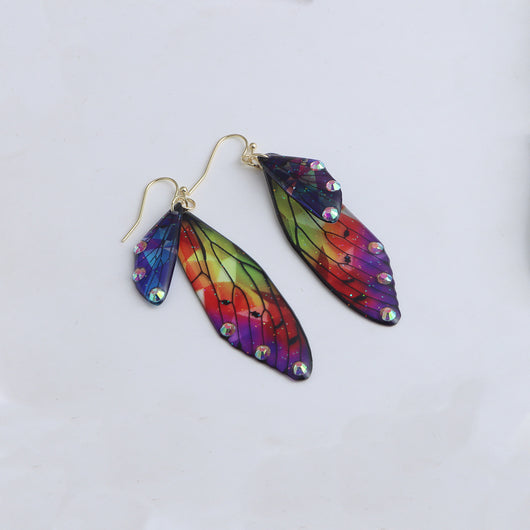 Aretes Alas de Cigarra Personalizados - Diseño Lluvia Misteriosa del Sur - Image 21