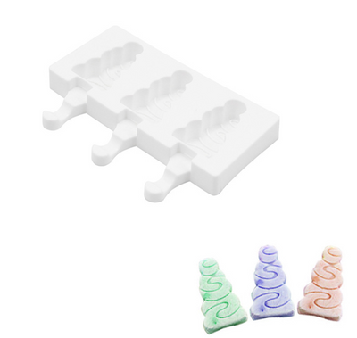 Molde de Silicona para Helados y Paletas de Verano