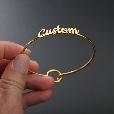 Pulsera de Acero Inoxidable Personalizada con Nombre - Image 8