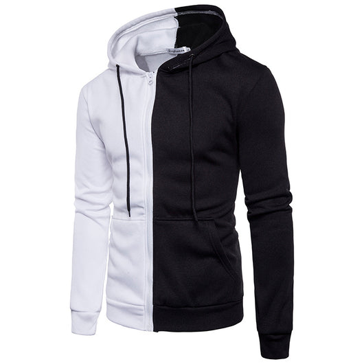 Chaqueta Acolchada Colorblock Talla Grande con Capucha y Manga Larga - Image 12