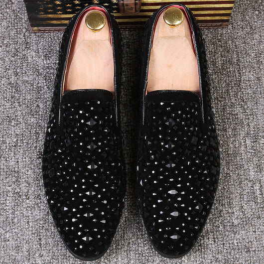 Zapatos de Cuero con Tachuelas