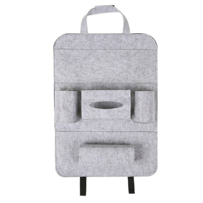 Organizador de Asiento Trasero para Auto con Múltiples Bolsillos en Fieltro - Image 10