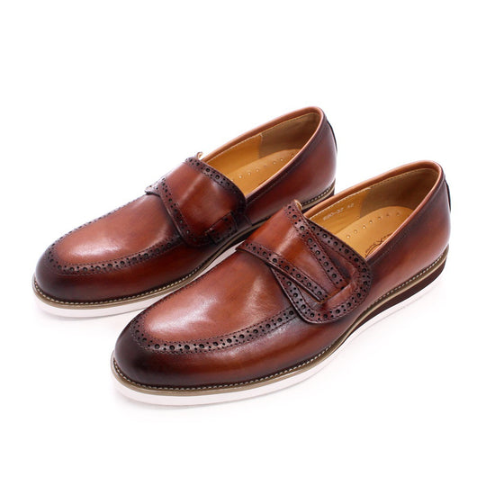 Zapatos de Cuero Británicos Artesanales para Hombre - Estilo Casual - Image 3