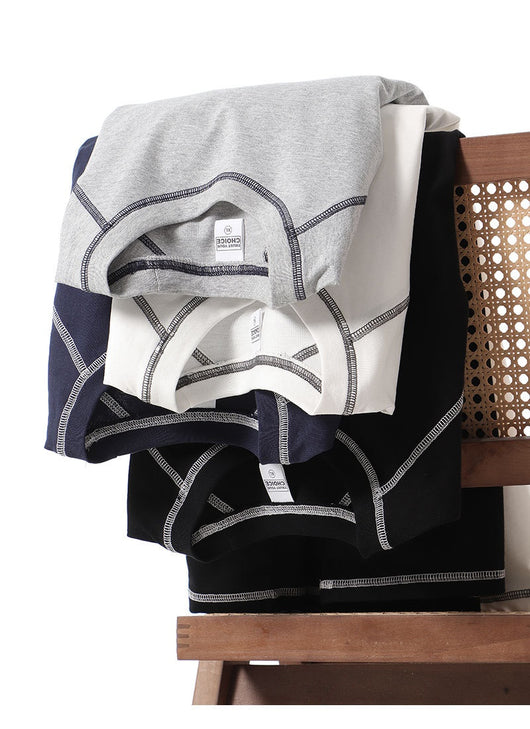 Playera Raglan Hombre con Costuras Decorativas y Cuello Redondo - Image 16