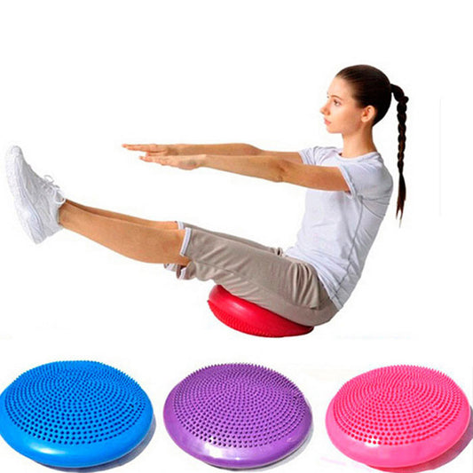 Tabla de Equilibrio con Balín Masajeador para Yoga y Fitness