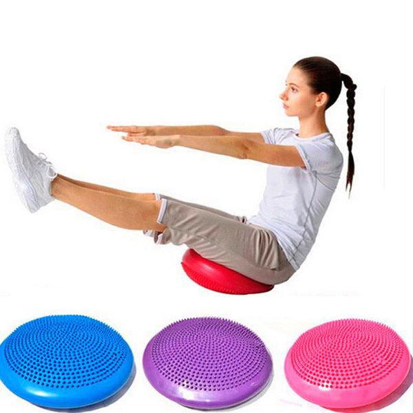 Tabla de Equilibrio con Balín Masajeador para Yoga y Fitness