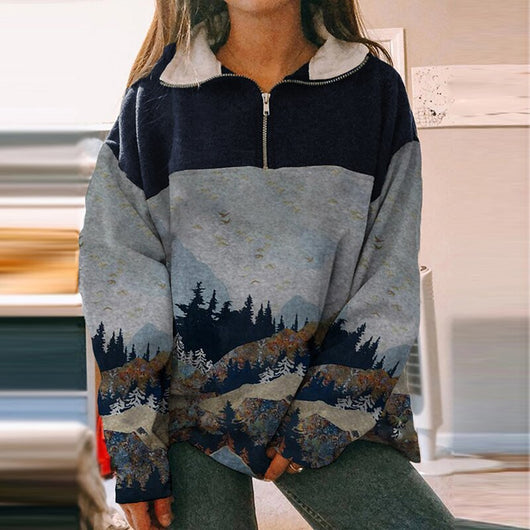 Suéter Polar con Estampado de Cierre y Mangas Largas - Image 10