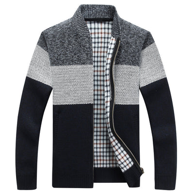 Suéter Saco Hombre Cuello V Oversize Cálido - Image 8
