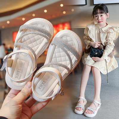 Pantuflas Infantiles Antideslizantes con Strass - Moda Niños y Niñas - Image 3