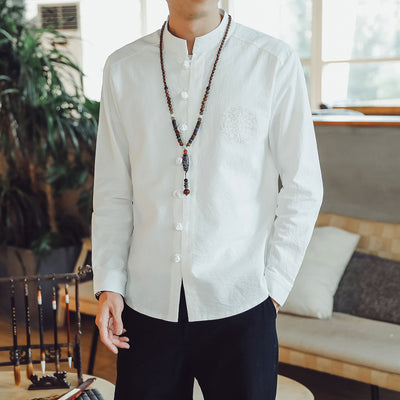 Camisa de Algodón con Bordado Artesanal - Image 9