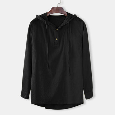 Sudadera con Capucha y Manga Larga en Color Sólido - Image 18
