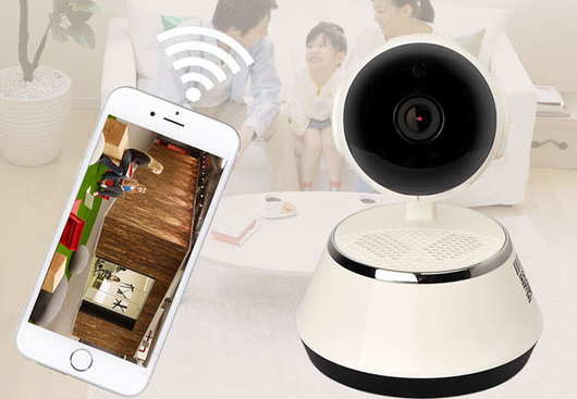 Cámara IP WiFi 720P para Seguridad del Hogar con Micrófono y Ranura Micro SD - Image 3