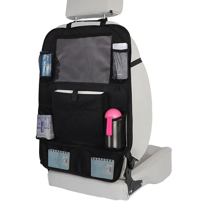 Organizador de Asiento Trasero para Auto con Bolsas de Almacenamiento