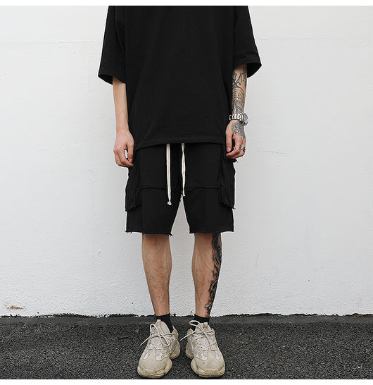 Shorts Cargo Talla Grande con Detalles Rotos - Comodidad Urbana - Image 6