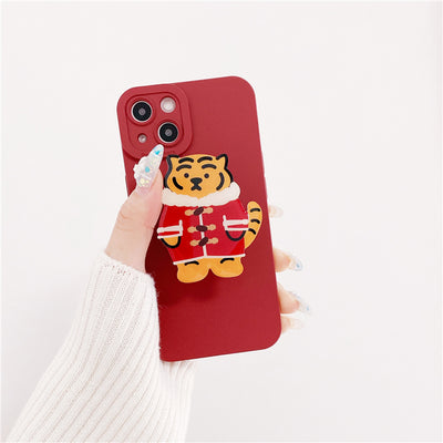 Funda Protectora Hacha Pequeño Cerebro - Diseño Tigre Adorable - Image 9