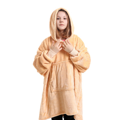 Sudadera con Capucha Mujer Doble Capa Franela Casual - Image 11