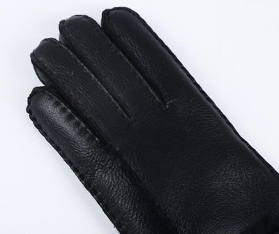 Guantes de Piel de Oveja Resistentes al Viento - Image 5