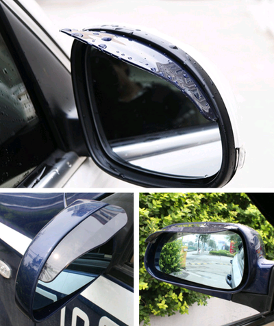 Protectores de Espejo Retrovisor Contra Lluvia - Set de 2 Piezas - Image 3