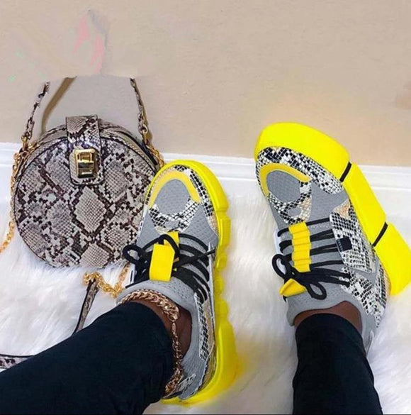 Zapatos Casuales Cómodos Talla Grande para Mujer con Encaje y Suela Plana
