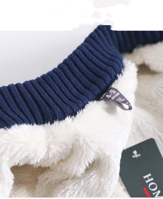 Sudadera Deportiva Coreana con Cierre para Niños - Forro Polar Manga Larga - Image 11
