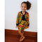Conjunto Infantil Bohemio: Chaqueta con Cierre y Falda Coordinada