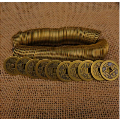 Monedas de Cobre Antiguas de los Diez Emperadores de la Dinastía Qing - Image 4