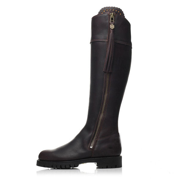 Botas Altas con Tacón Bajo Cuadrado y Detalles Metálicos - Image 6