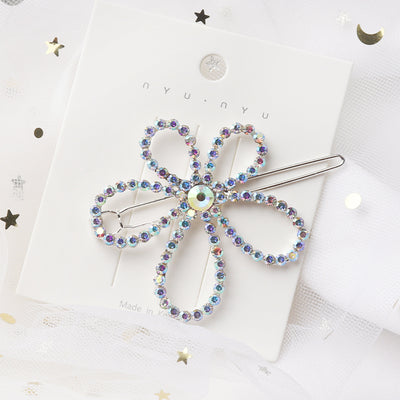 Pasador de Cabello con Strass Alfabeto y Estrella para Flequillo - Image 2