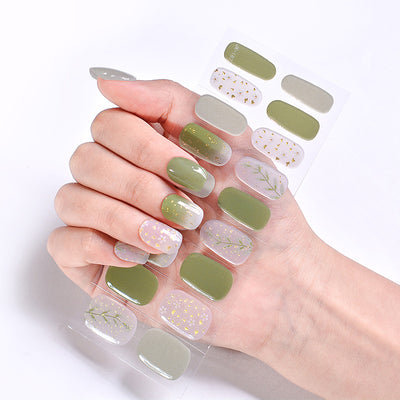 Pegatinas de Uñas en Gel Semipermanente 3D - Impermeables y Duraderas - Image 53
