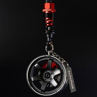 Colgante Decorativo Rueda de Auto - Llavero Ornamental - Image 3